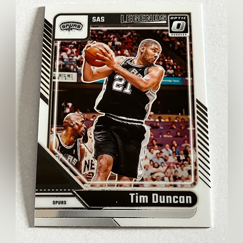 Optic nba panini Tim Duncan Spurs Card 248 2024/25